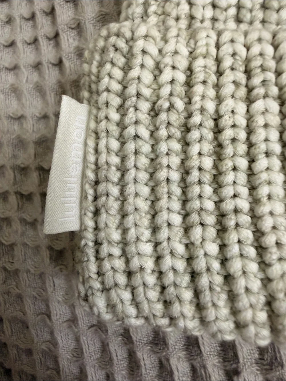 NWOT New Lululemon Hat Close-Fit Cotton-Blend Ribbed Knit Beanie